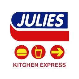 Julies Kitchen Express logo.